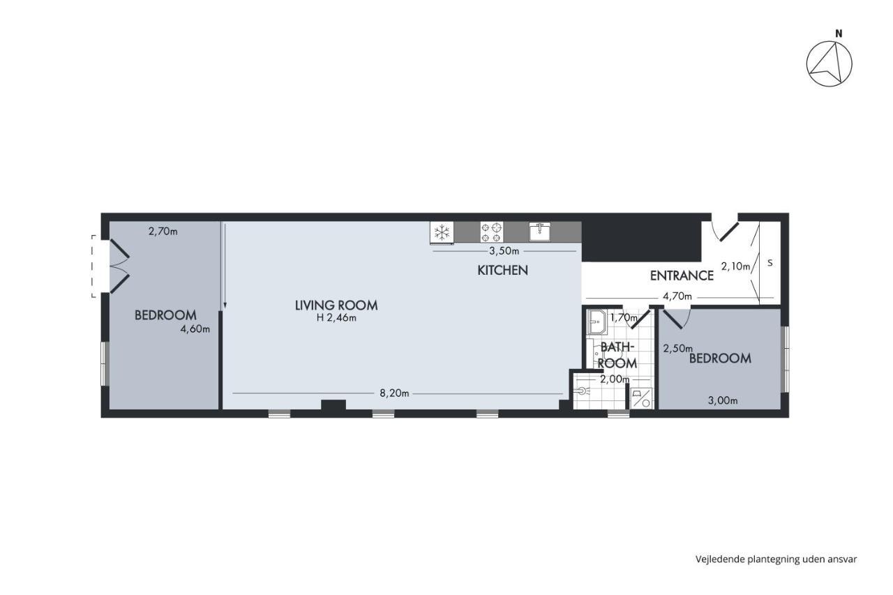 Sanders Haven - Lovely Two-Bedroom Apartment In Historical Kopenhaga Zewnętrze zdjęcie